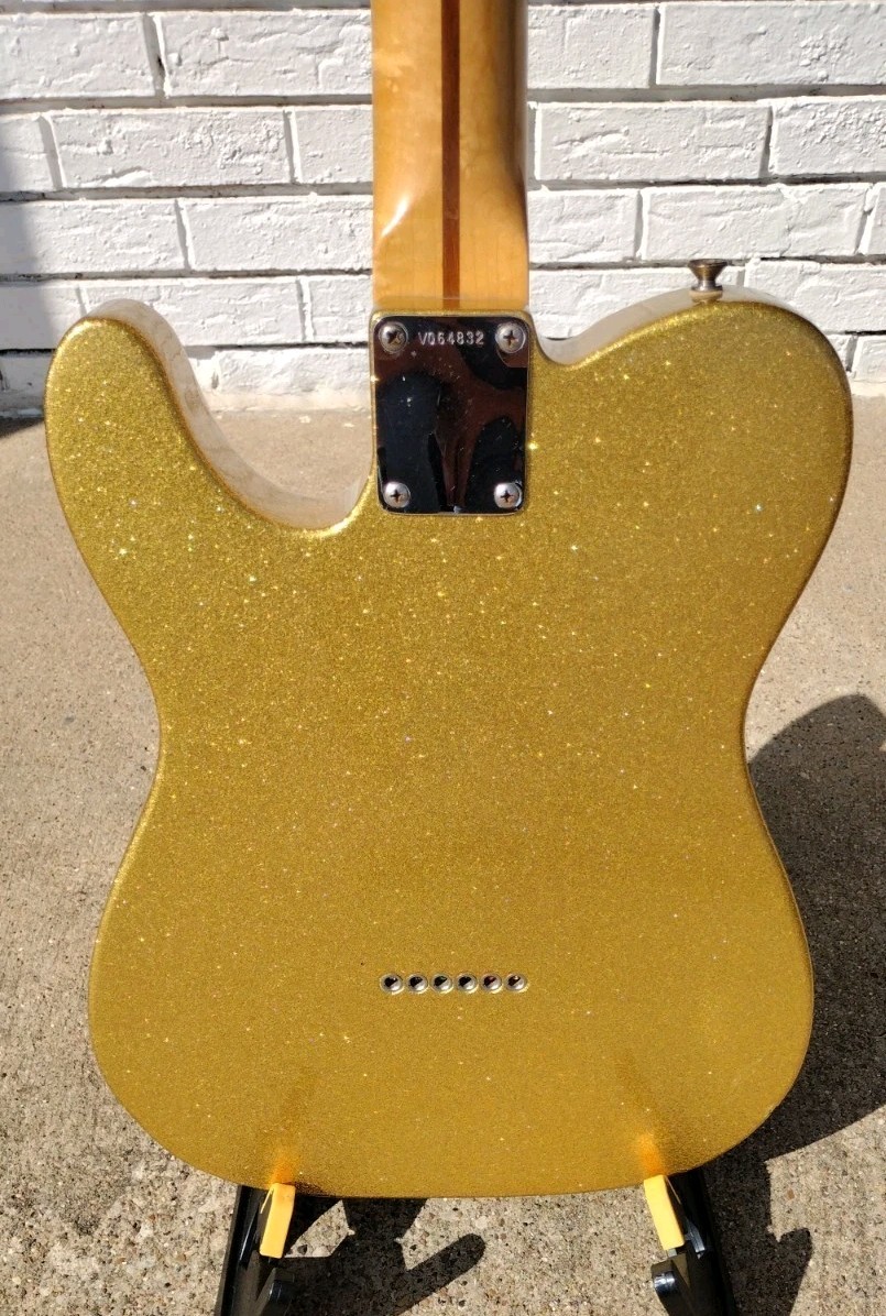 1993 Fender Custom Shop Gold Sparkle Telecaster w/HSC! -LL