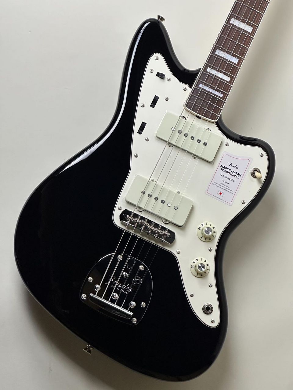 Fender Made In Japan Traditional II Late 60s Jazzmaster Black (Weight: 3.4 kg)