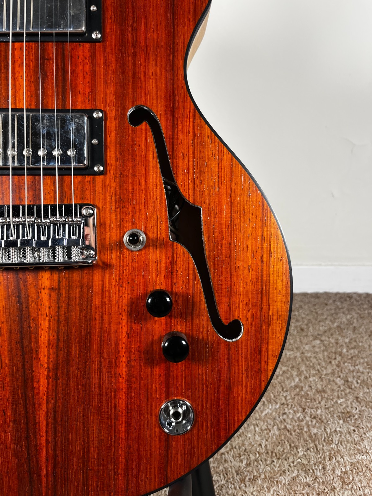 Catalyst – Semi-Hollow Electric Guitar – FREE HARDCASE & SHIP(ES225/Tele hybrid)