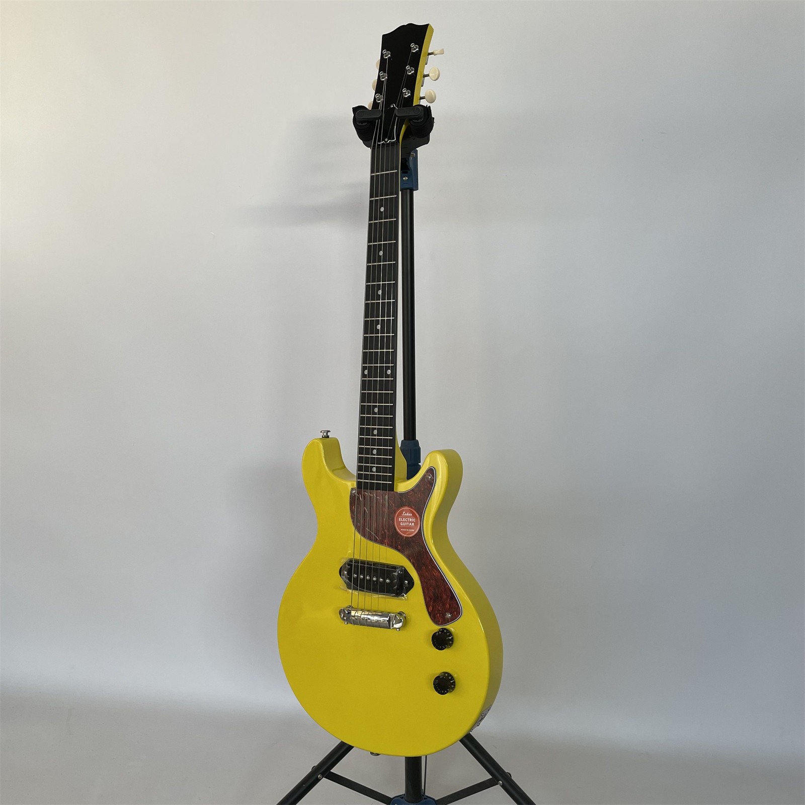 Electric Guitar Solid Body P90 Pickup Junior Yellow Mahogany Rosewood Fretboard