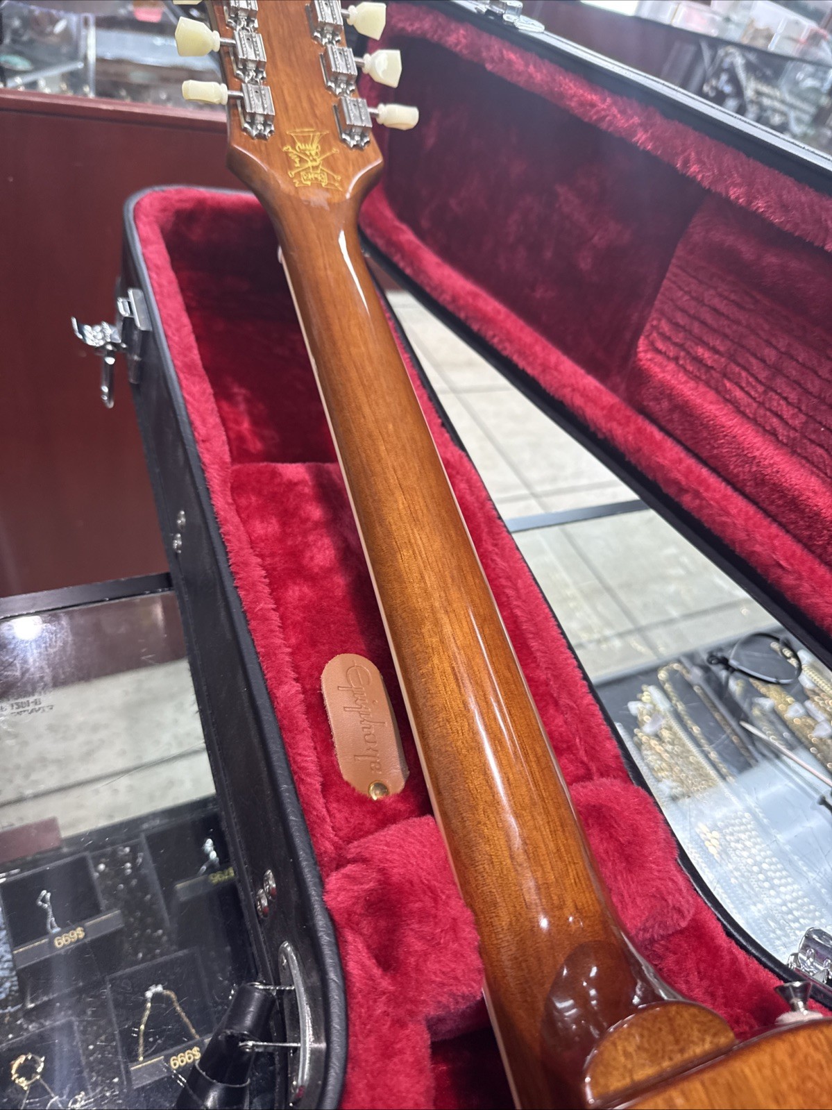 2021 Epiphone Slash Les Paul Gold Top original Hard Case￼