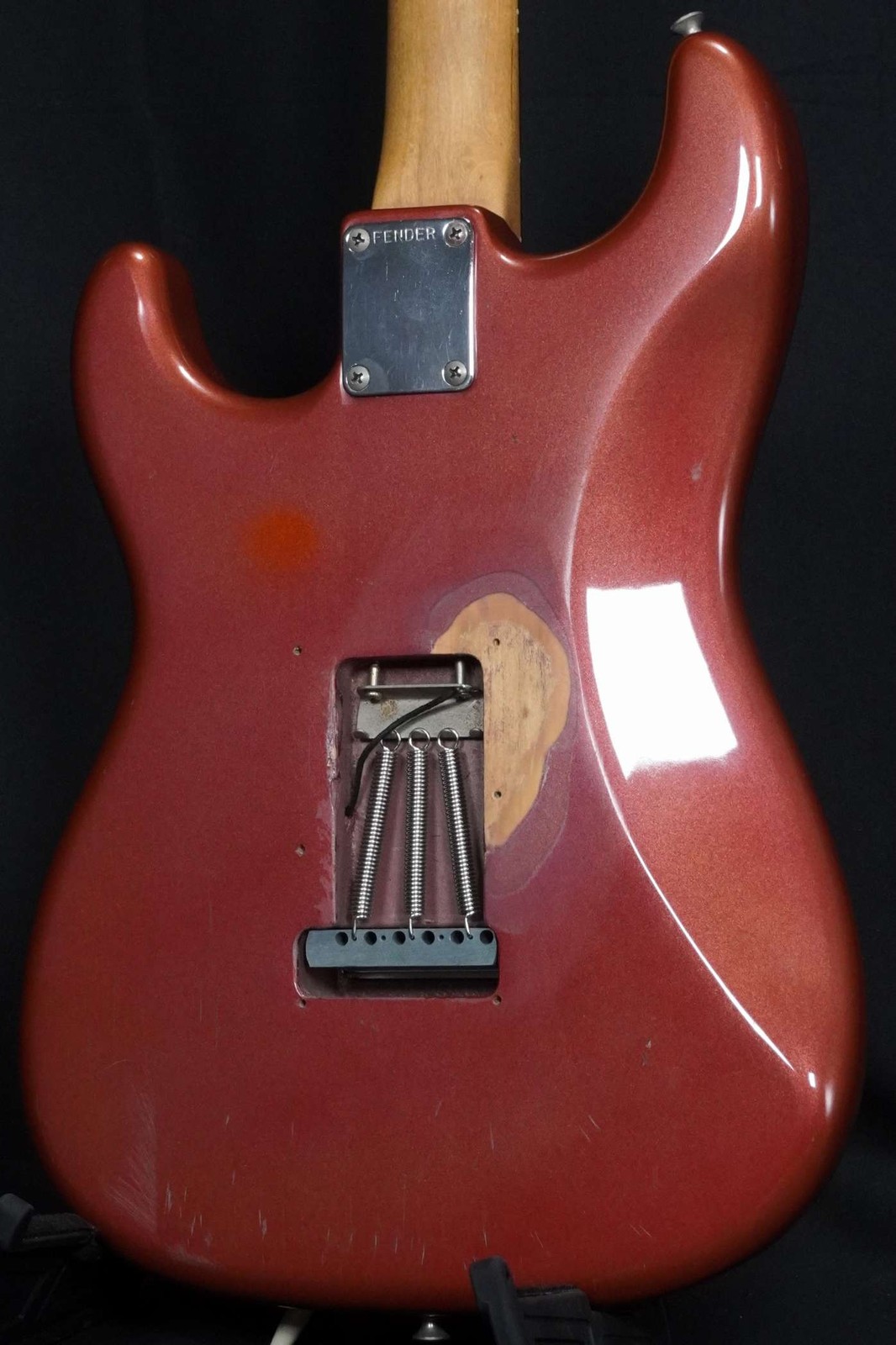 Fender Japan -2015 / St62 Custom Order Burgundy Mist Metallic Matching Head