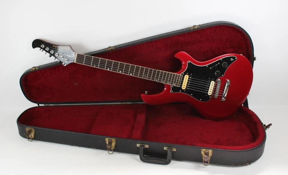 1981 Vintage Gibson Victory MV-2 Candy Apple Red MVII CAR Finish USA 1980s +OHSC