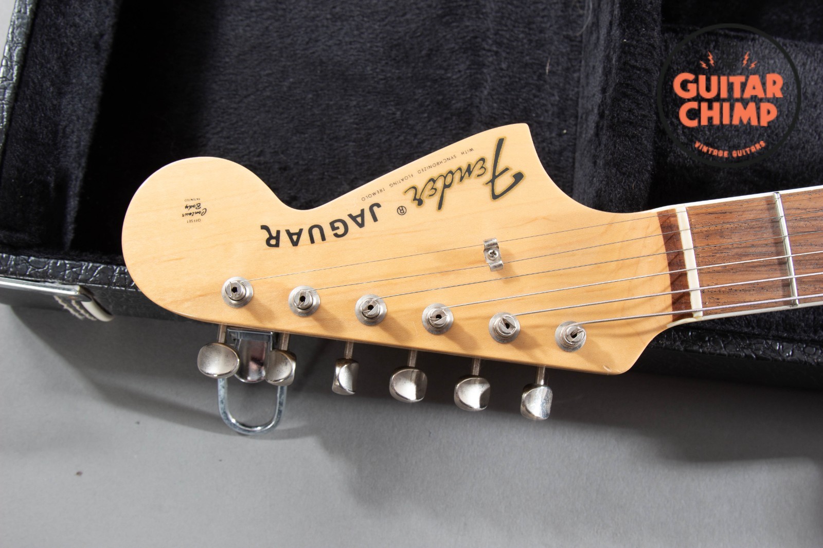 2012 Fender MIJ Japan FSR Jaguar JG/HO Thinline Double Bound 3TSB 1 of 250