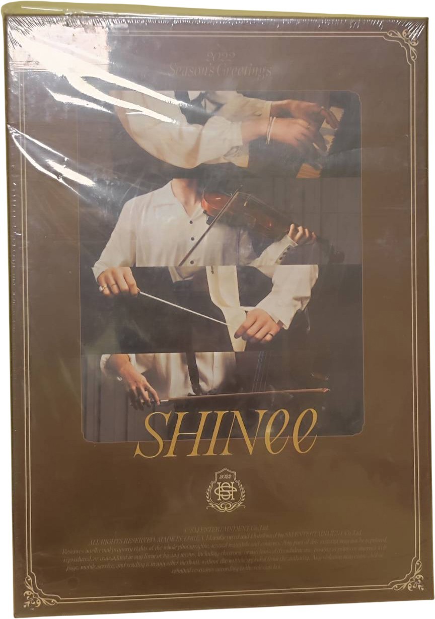 SHINee 2022 Season’s Greetings Kit Calendrier Onew Key Minho Taemin Kpop NEUF