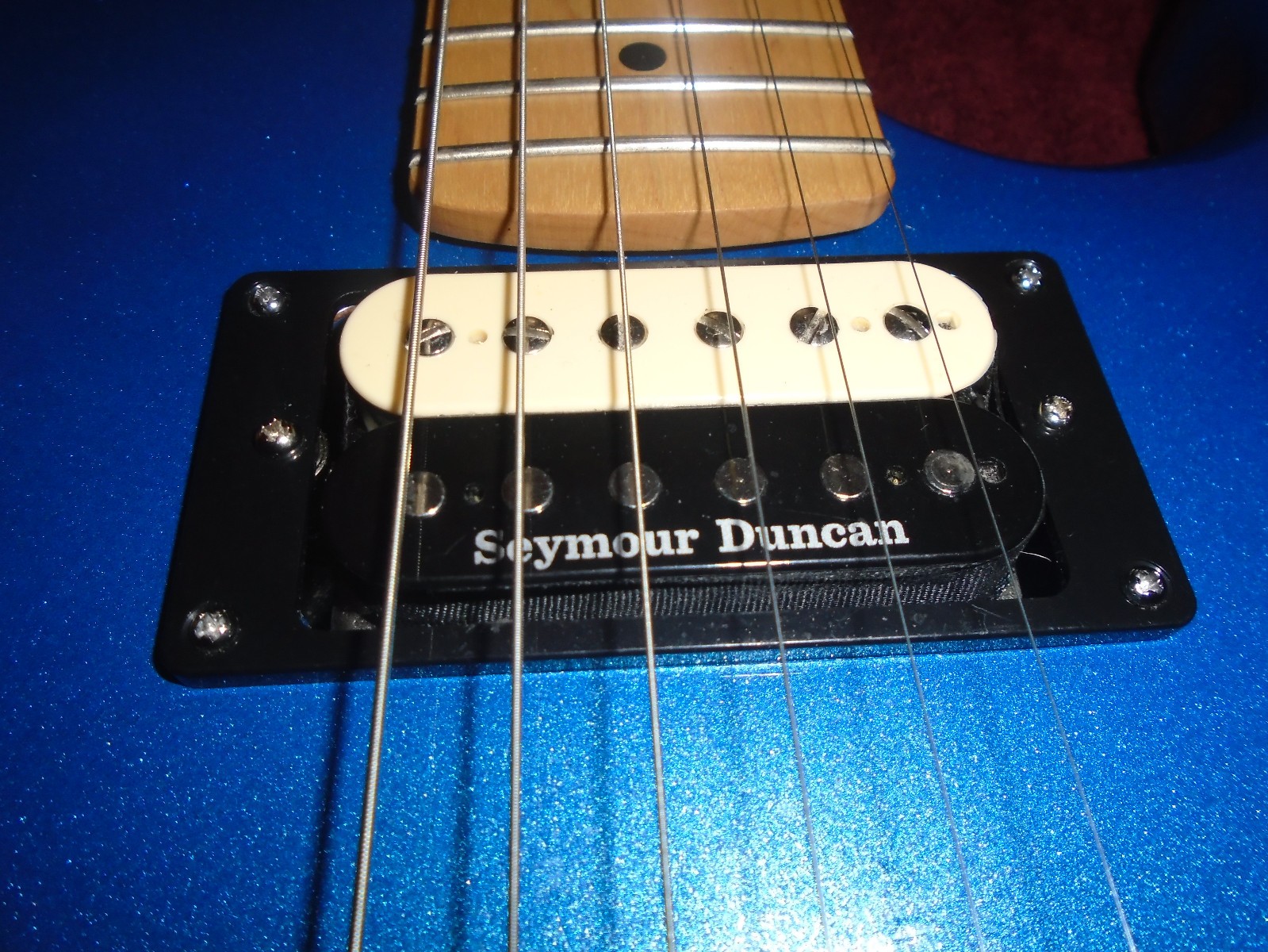 KRAMER PACER w Made in Germany Floyd Rose Blue Metallic Finish