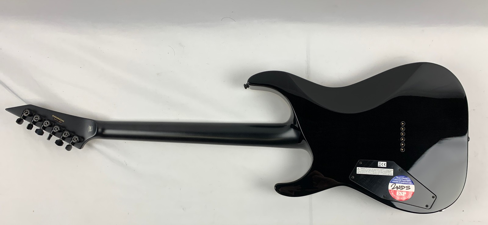 ESP E-II M-II NT Black Natural Fade Electric Guitar + Case B-Stock MIJ MII M2