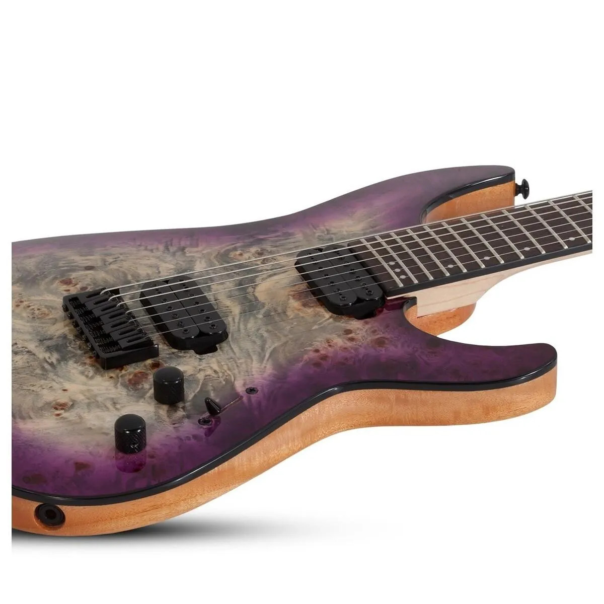 Schecter C-7 PRO ARB 7-String Electric Guitar – Aurora Burst