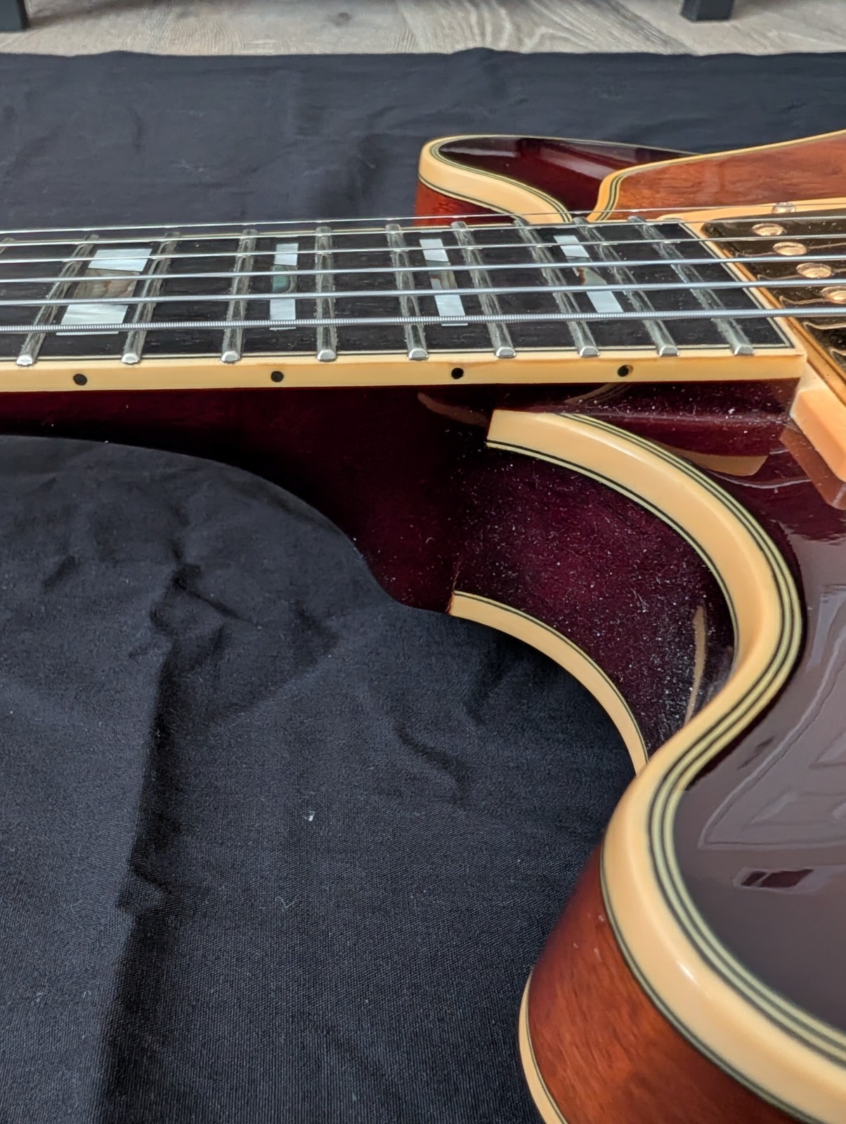 Ibanez Artstar AM200 1988 Burl Mahogany Vintage Semi-Hollow Guitar, Near-Mint