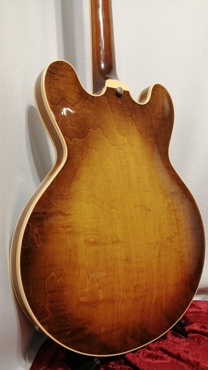 Heritage H-540 Sunburst Made in USA 1996 Semi Hollow Body Electric Guitar