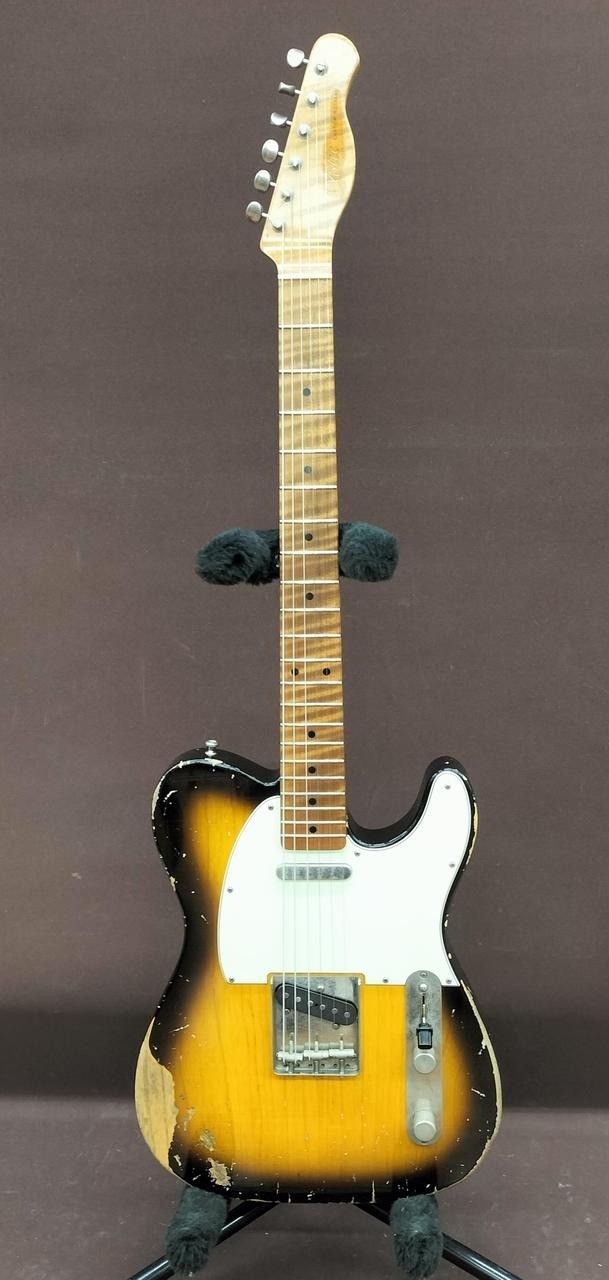 Xotic XTC-1 Sunburst Heavy Aged Made in USA TL Type Solid Body Electric Guitar