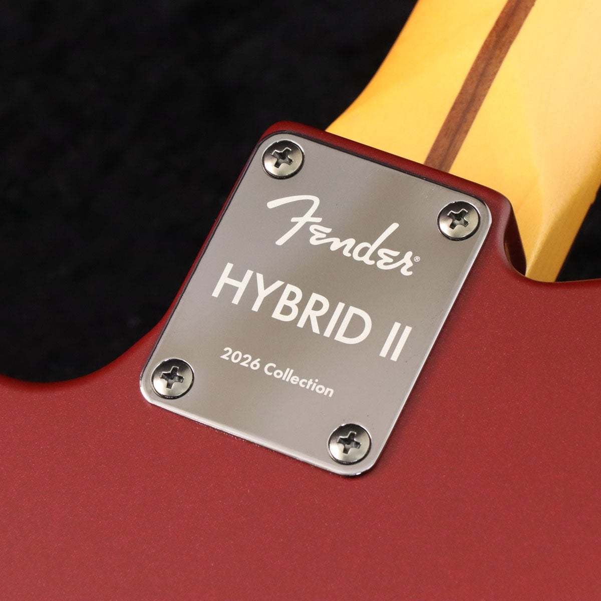 Fender Mij Hybrid II 2026 Collection Telecaster Matte Inferno Red *Bz491