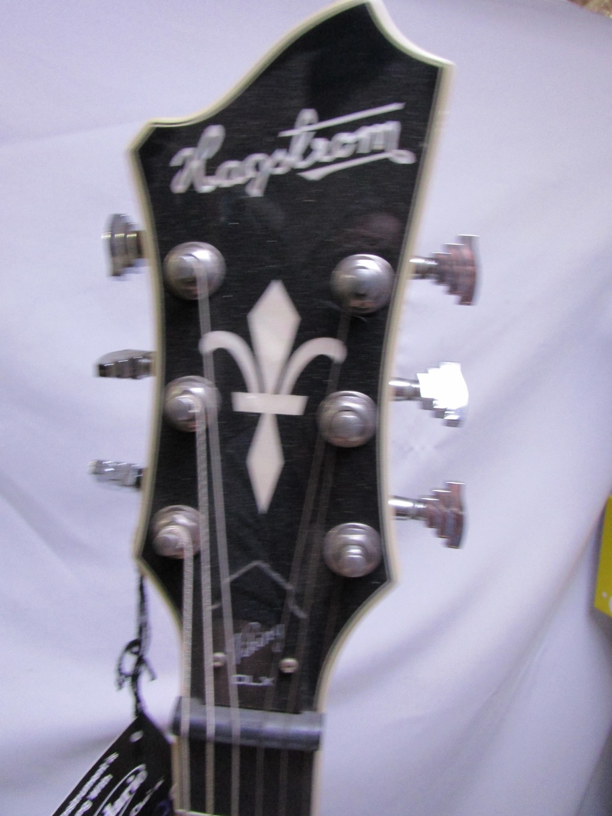 HAGSTROM TREMAR VIKING DELUXE SEMI HOLLOW GUITAR – TRANSPARENT BLUE NEW