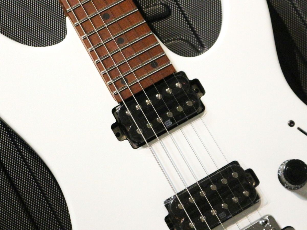 Ibanez Made in JAPAN AZ2402-PWF Electric Guitar Pearl White Flat with Hard Case