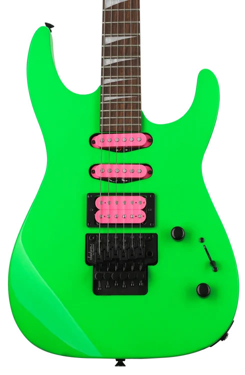 Jackson X Series Dinky DK3XR HSS Electric Guitar – Neon Green