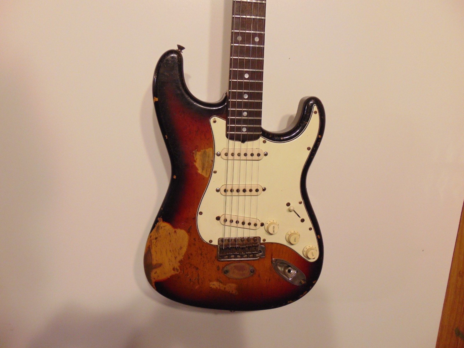 1960 Fender Stratocaster, super mojo, not fully original but fairly priced