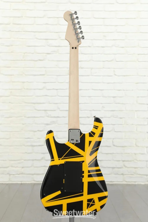 EVH Striped Series – Black w/ Yellow Stripes