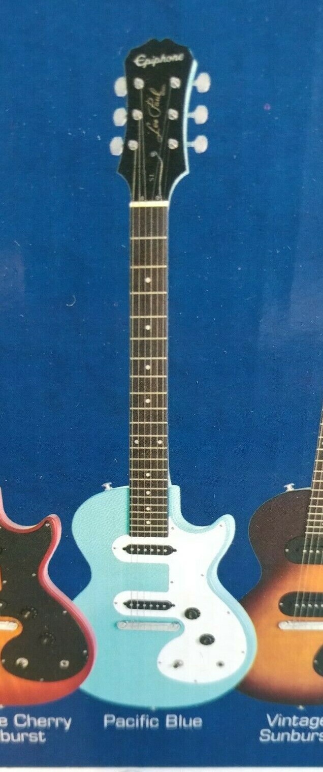 Epiphone Les Paul SL Bundle Player Pack Pacific Blue. Brand New w/box. Amp, etc.