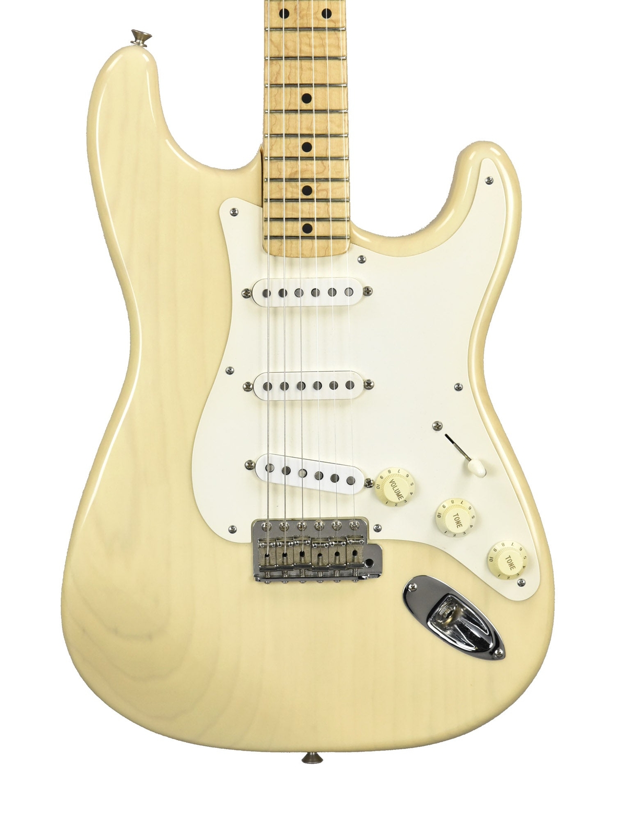 1992 Fender Custom Shop 56 Stratocaster Masterbuilt by JW Black Vintage Blonde