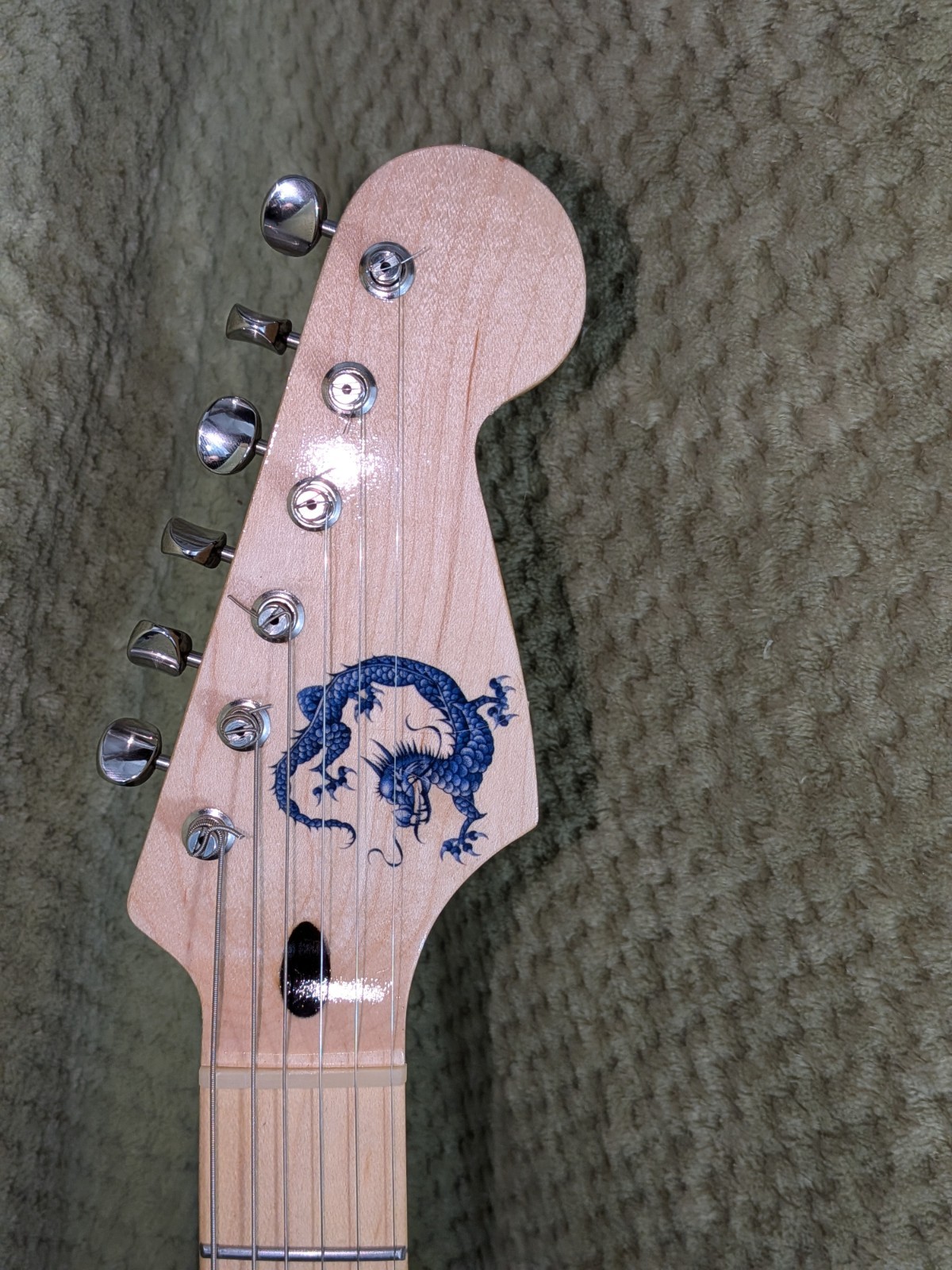 Blue Dragon Guitar, Dragon Pro 1, 2026, Sonic Blue