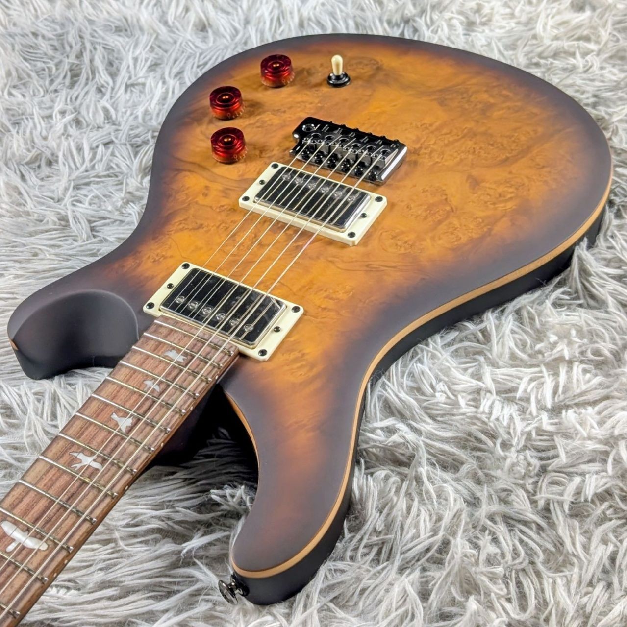 Paul Reed Smith PRS SE DGT Laurel Burl McCarty Tobacco Burst 6 30 updated