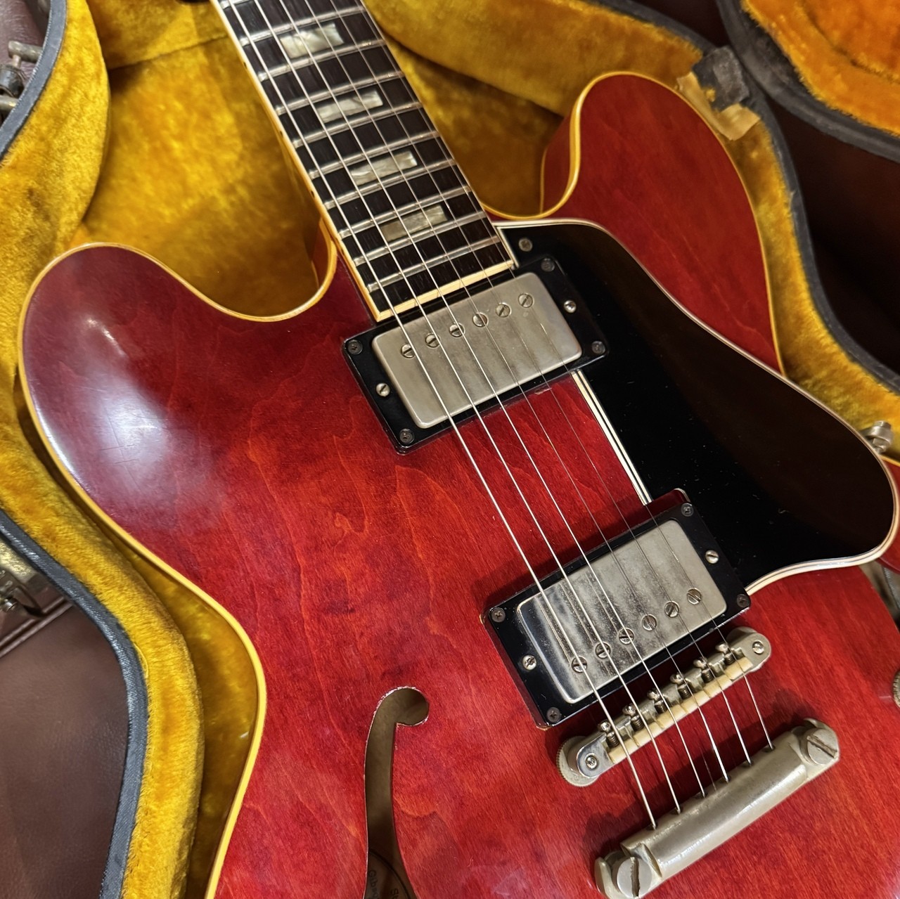 Gibson 1963 Es-335Tdc 3.85Kg Jacaranda Fingerboard Paf Stickered No.Paf Safe del