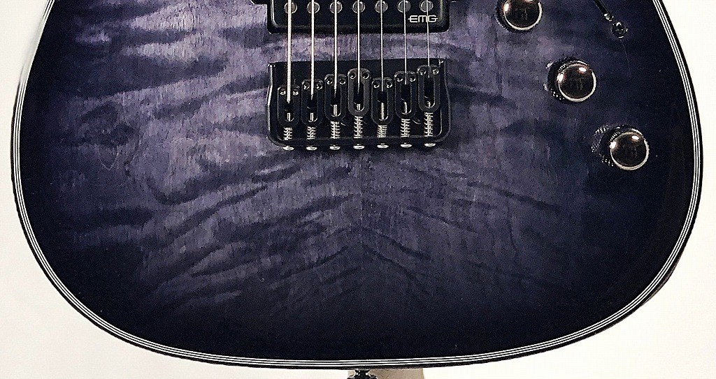 Schecter Hellraise Hybrid C-7 7-String Electric Guitar Trans Black Burst New
