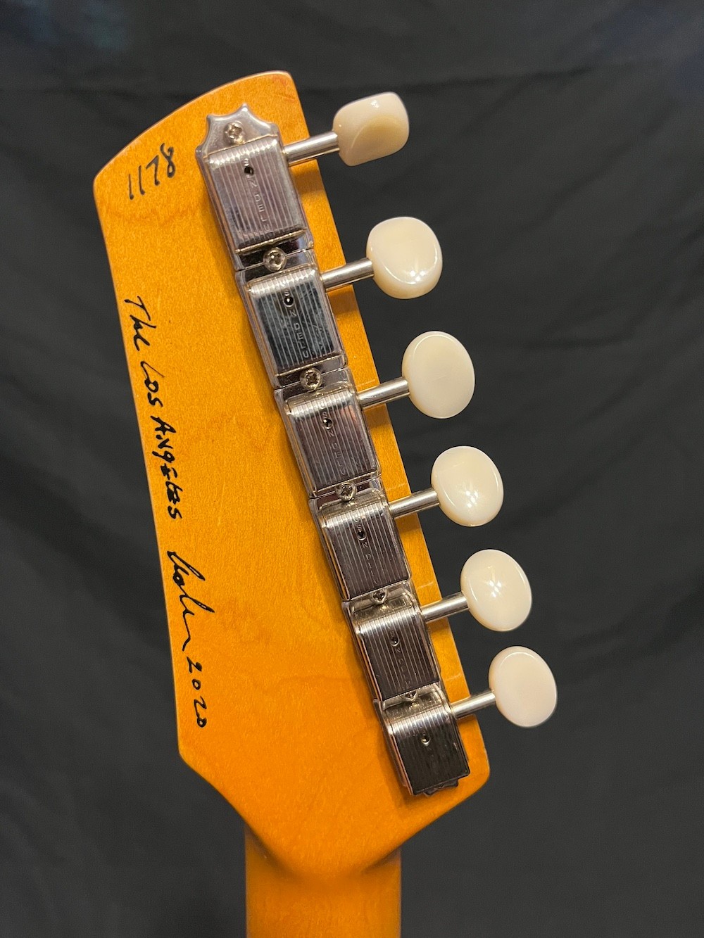 2020 Asher The Los Angeles California Blonde Boutique Handmade Guitar W/OHSC