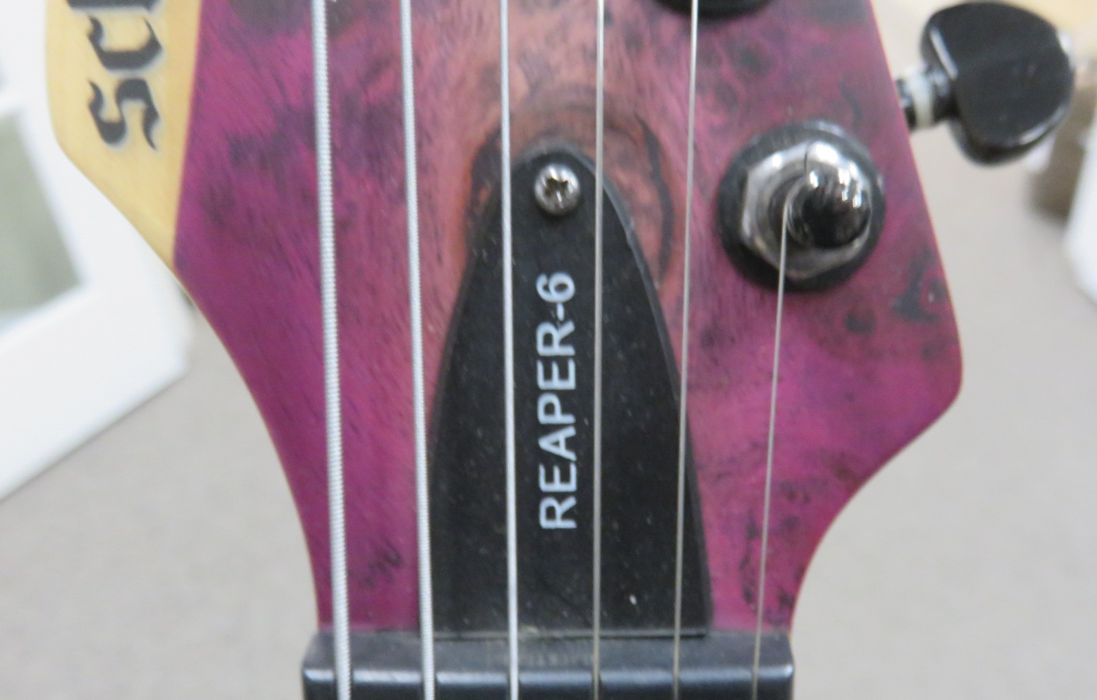 2019 Schecter Diamond Series Reaper-6 Electric Guitar Aurora Burst