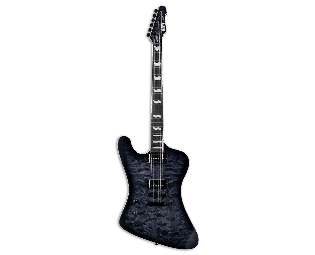 ESP LTD PHOENIX-1000 QM Left Handed Guitar – See Thru Black Sunburst – B-Stock