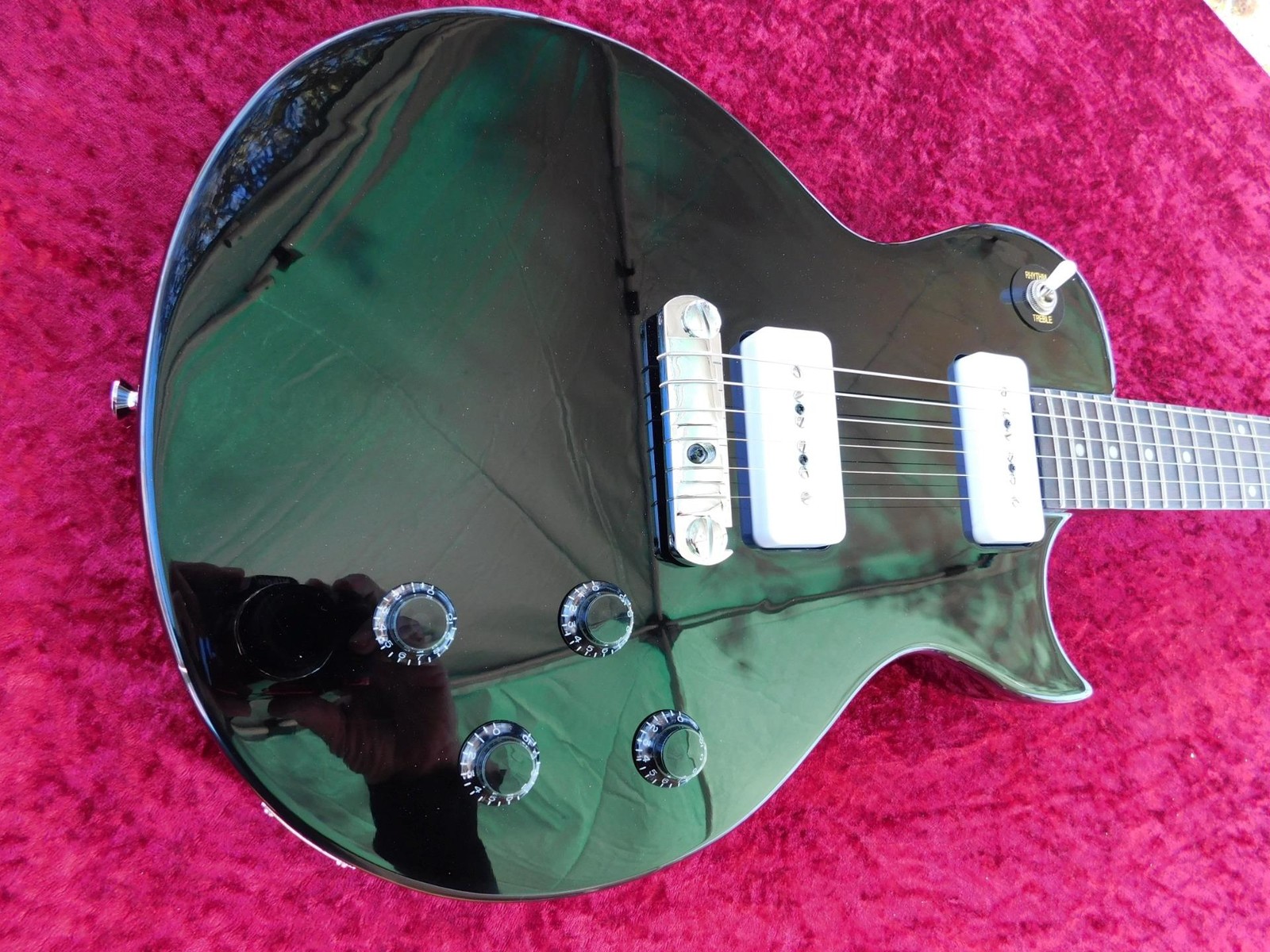 IYV Set Neck LP Special,Hot White P90’s Pickups,Capacitors Upgraded, 6lbs 6ozs
