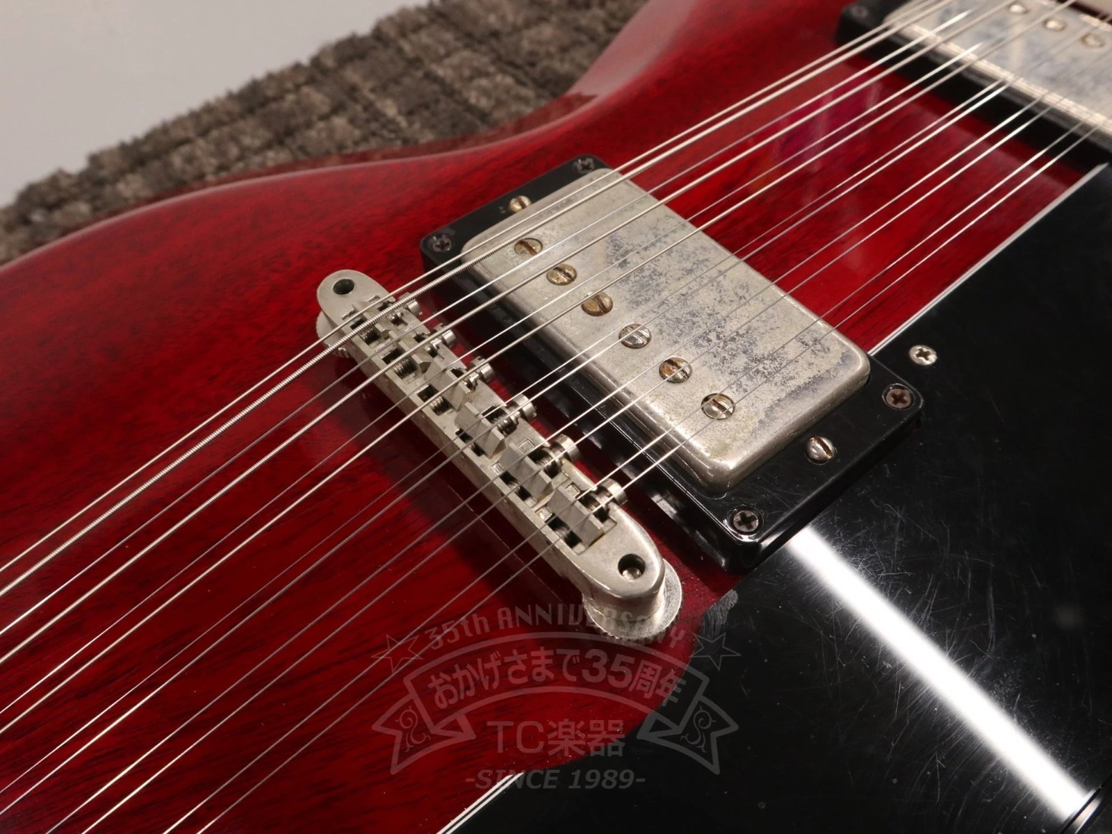 Gibson Custom Shop 2016 Japan Limited Run Mid 60s EDS-1275 Cherry w/Hard case