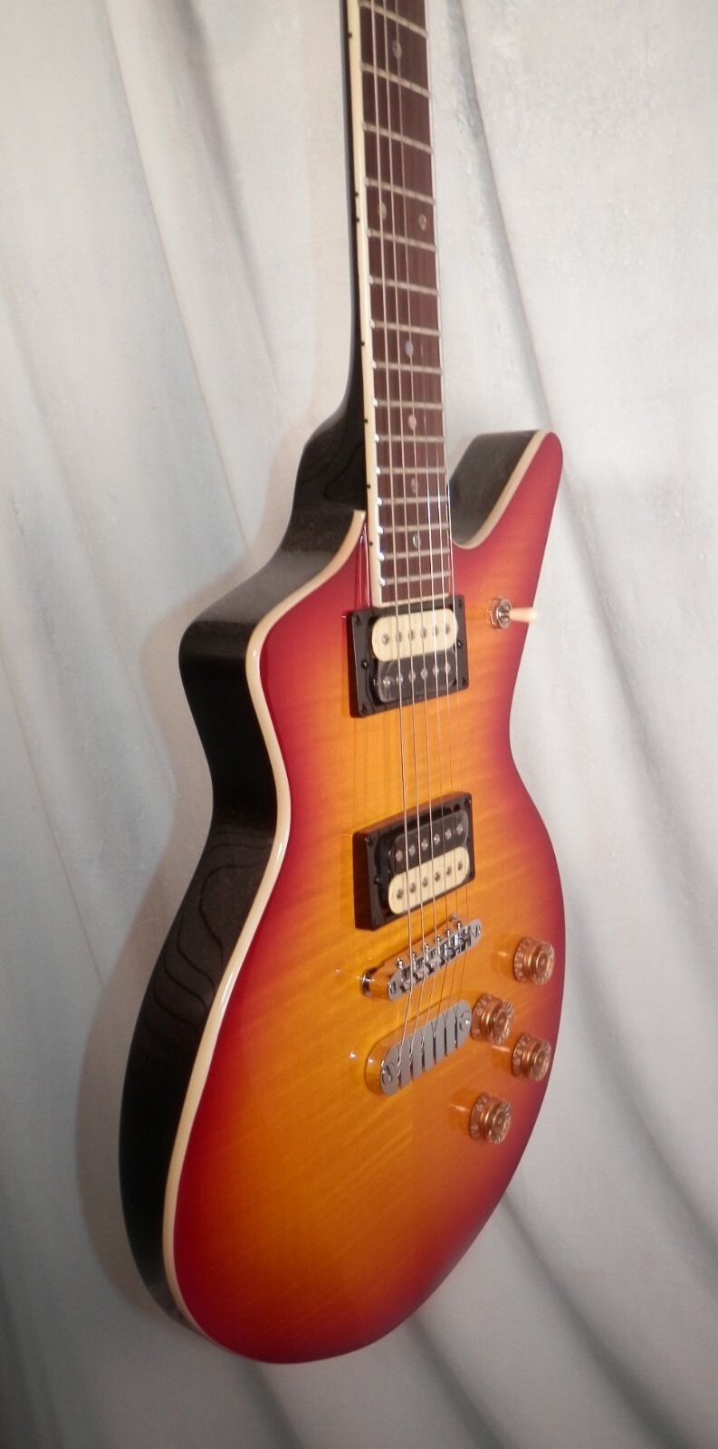 Dean Cadillac 1980 Flame Maple TCS Trans Cherry Sunburst new CADI 1980 FM TCS