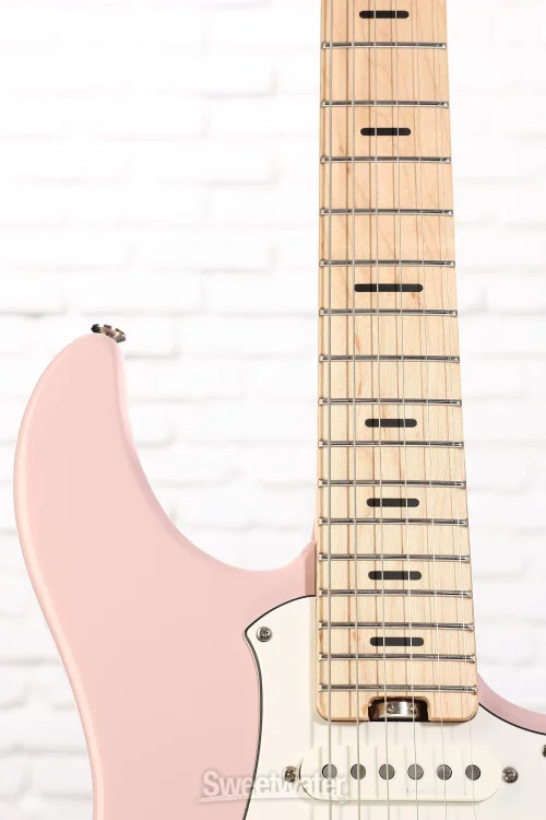 Yamaha PACS+12 Pacifica Standard Plus Electric Guitar – Ash Pink, Maple