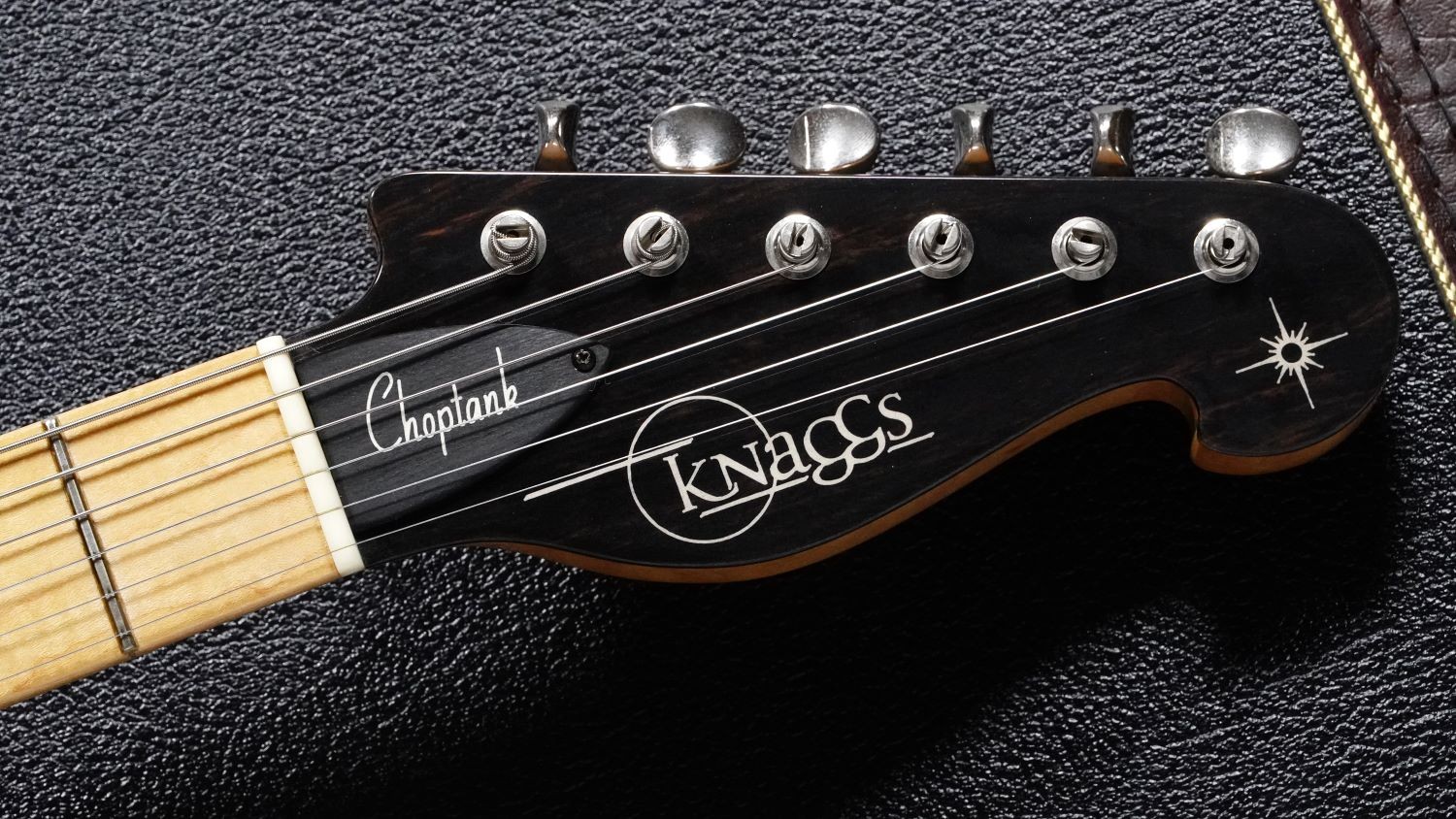 Used Knaggs Nags-Guitars Choptank Hardtail Hollowbody Natural