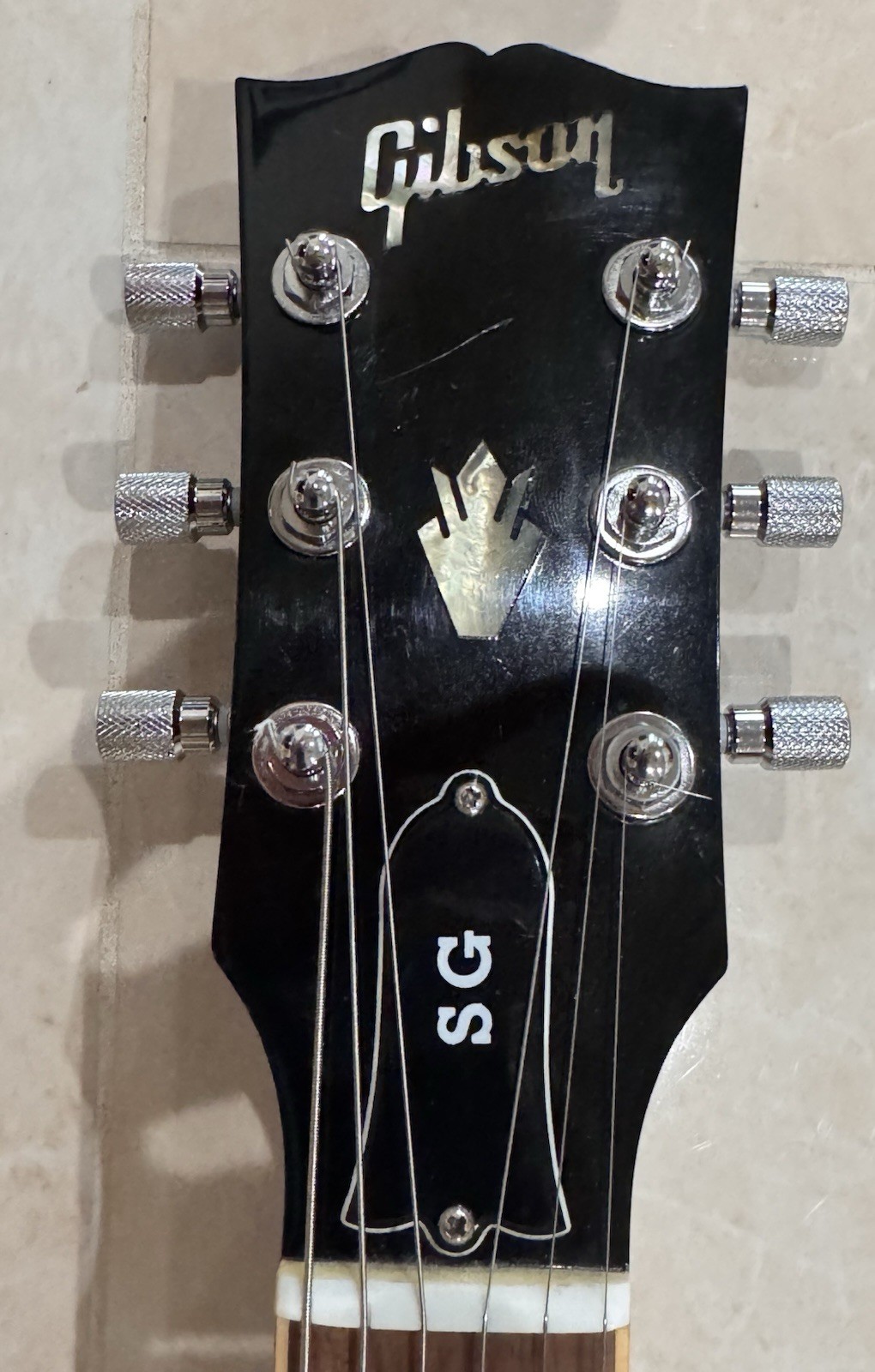 Gibson SG Custom Gloss Black 2007 w/OHSC