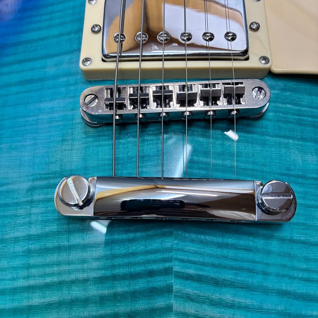 Blitz Les Paul BLP-450 see-through blue Safe packing!