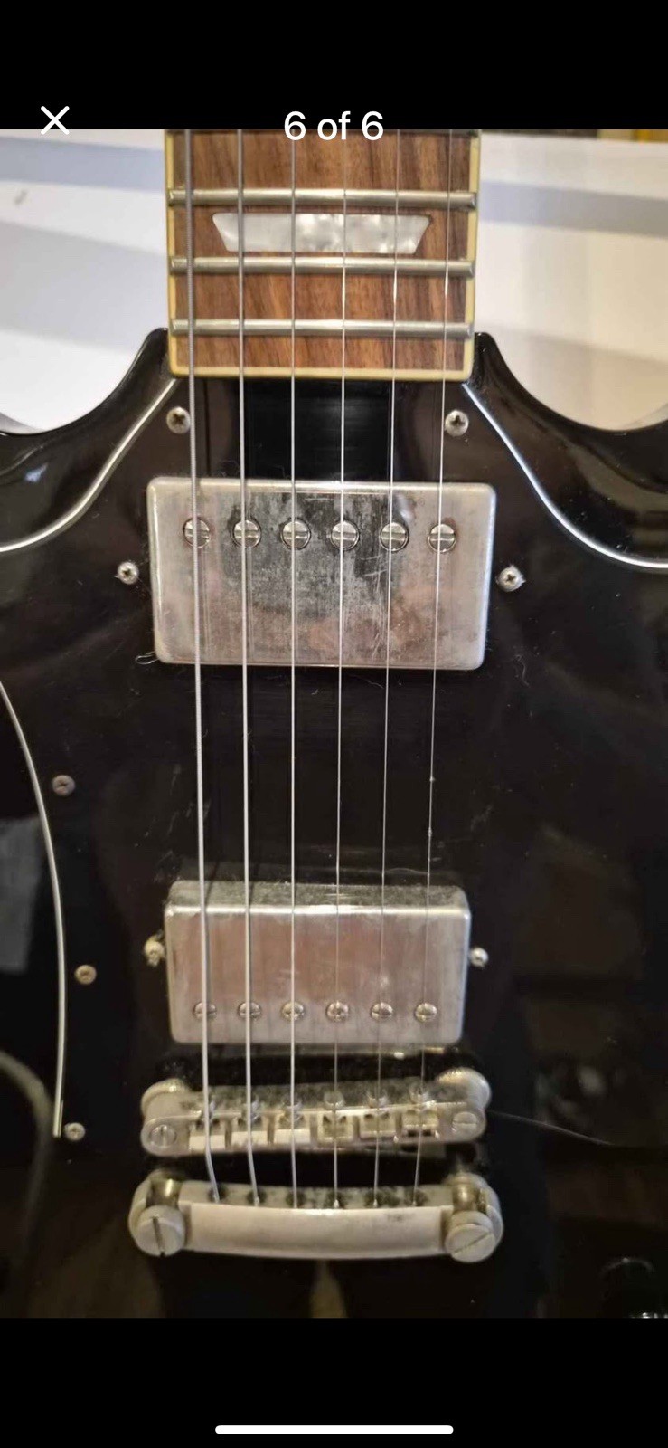 Black Epiphone SG Pro Electric Guitar Used Good Condition