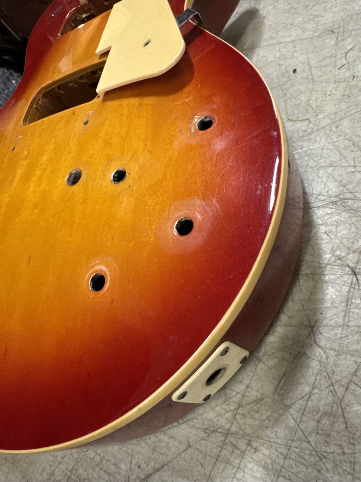 1970 Aria Pro II LS500-CH LP Style Electric Guitar MIJ Japan Husk Restore Build