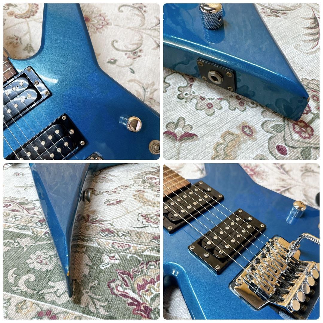 B.C. Rich Ironbird Blue Metallic Electric Guitar
