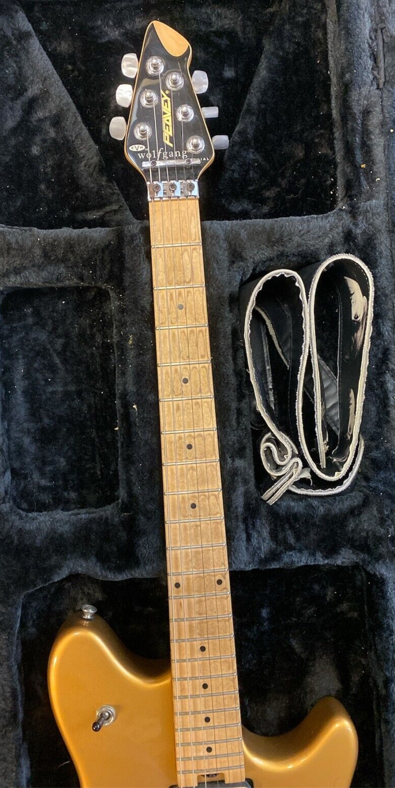 Peavey EVH Wolfgang Special Floyd Rose Bridge w/ Rare Solid Gold Finish 90-2000s