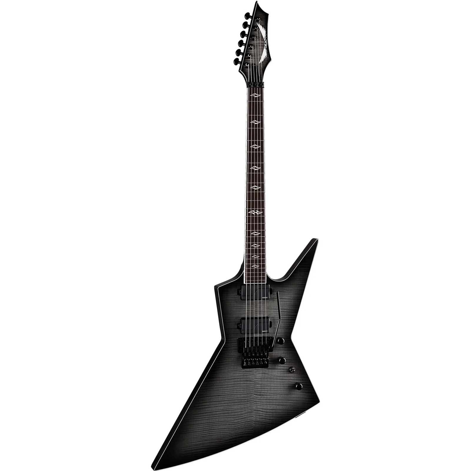 Dean Guitars Zero Select Floyd Fluence Electric Guitar – Charcoal Burst