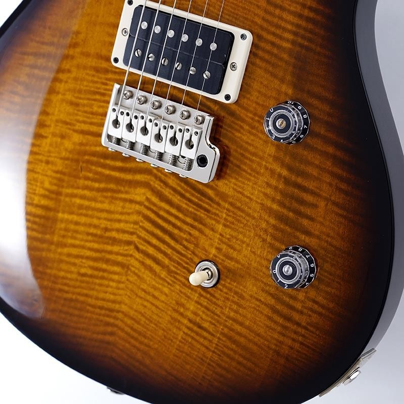 PRS USED CE 24 Black Amber Electric Guitar, Maple Top, Mahogany Body