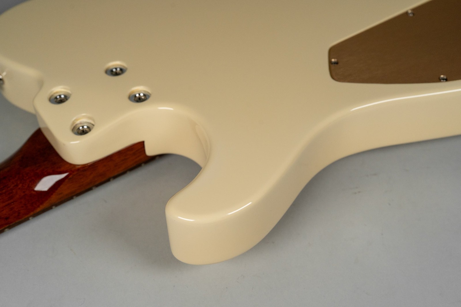 2015 Asher Guitars GT-3 Antique White Lollar Gold Foils w/OHSC