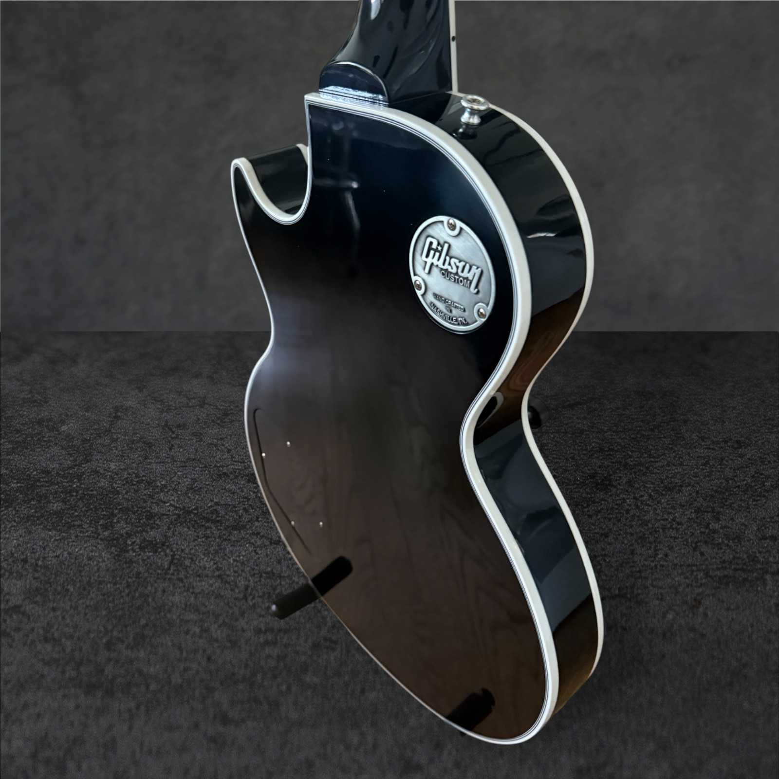 Gibson Custom Shop Les Paul Custom M2M Ebony with Double Classic White Pickups