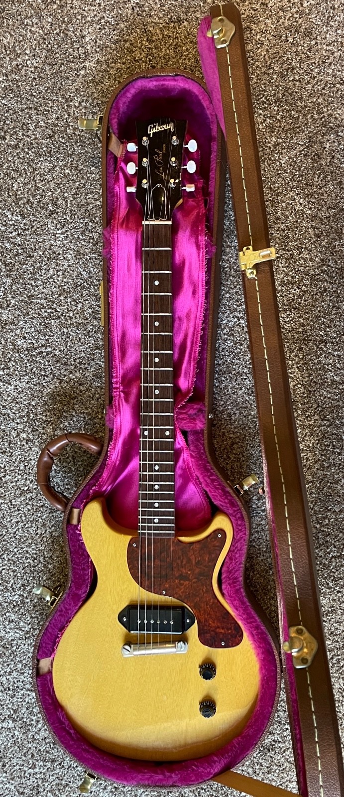 1991 Gibson Custom Shop Les Paul Junior Double Cut Away w/ Orig Case CLEAN