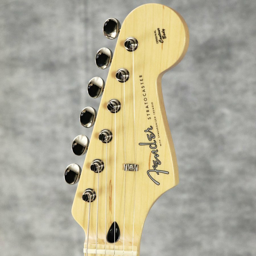 Fender Made in Japan Hybrid II Stratocaster (US Blonde/Maple) Vintage Alder body