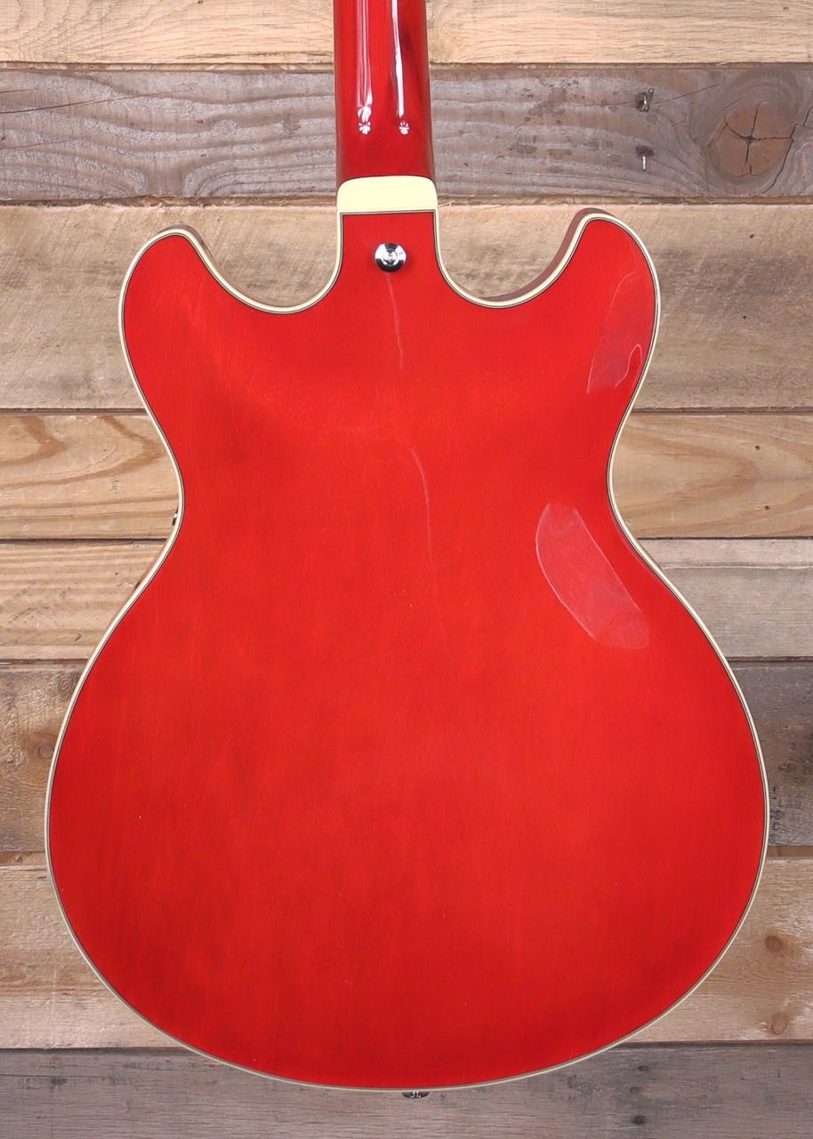 Ibanez AS7312 12-String Semi-Hollowbody Guitar Transparent Cherry Red