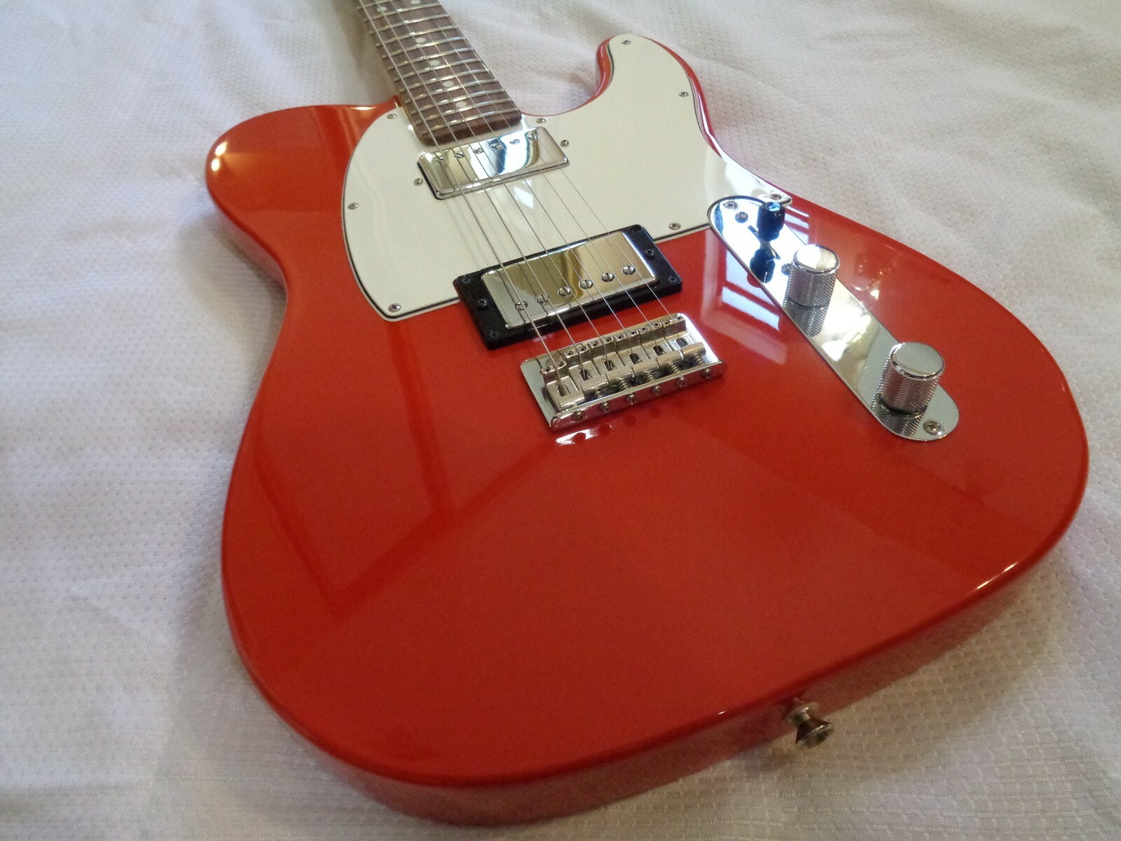 2018 Fender player Telecaster electric guitar HH,Pau Ferro Fingerboard Sonic red