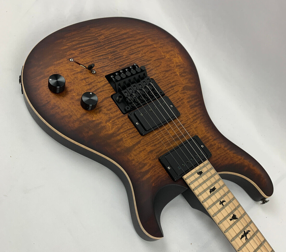 PRS Paul Reed Smith DW CE 24 Floyd Guitar Burnt Amber Smokeburst + PRS Bag NEW